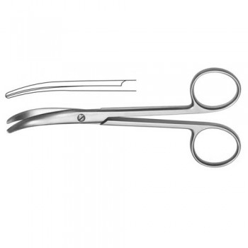 Enucleation Scissor Curved , 11.5 cm - 4 1/2"